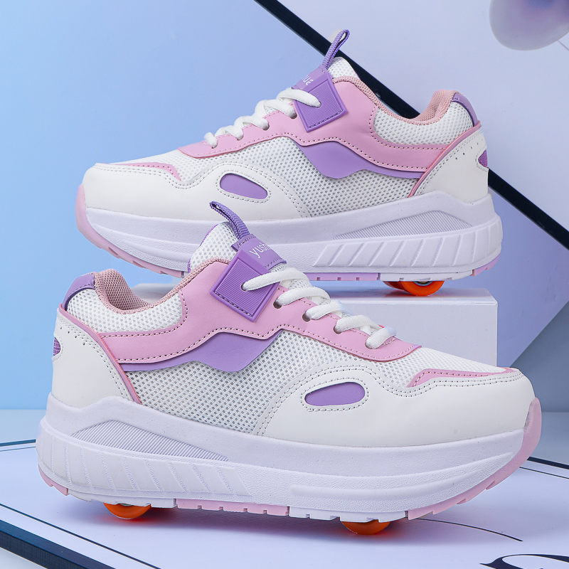 Kids Roller Skates 4 Wheels De - огляд і ціна Running Shoes Women